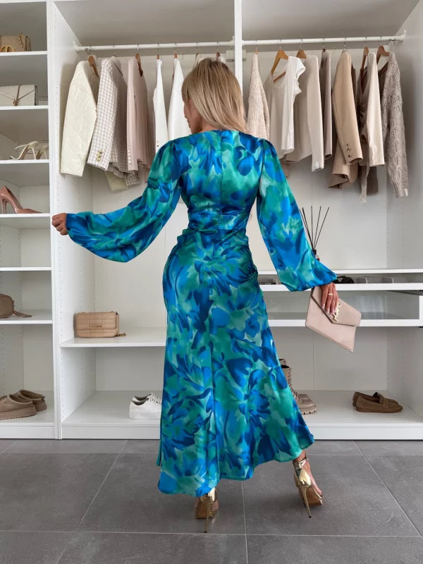 VIRGINIA - DRESS WITH PUFF SLEEVES