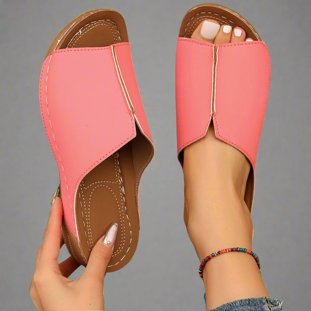 Clemensia | Sandalias de cuña hechas a mano de material premium
